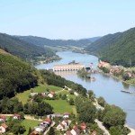 Uitzicht op Engelhartszell